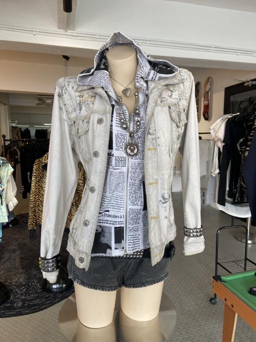 Early 00's Double Layer Denim Jacket by In The Attic, Japan - image 1