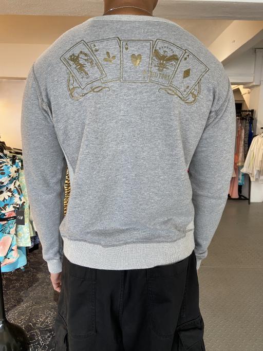 Early 00's Cropped Sweatshirt by Avirex, USA. - image 2