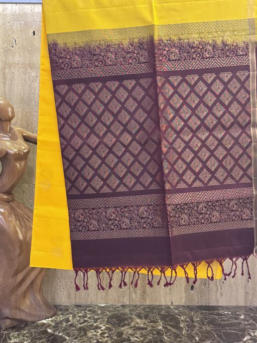 Lightweight Soft Silk Pure Kanchipuram Saree - image 3