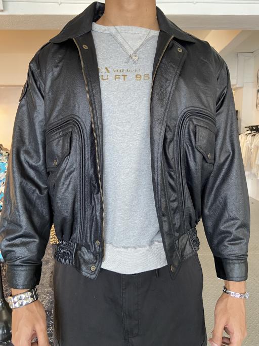 Vtg 90's Harrington Jacket by Valentino Coupeau, Paris. - image 1