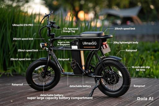ULLMAX E16 PRO ELECTRIC BICYCLE - image 1