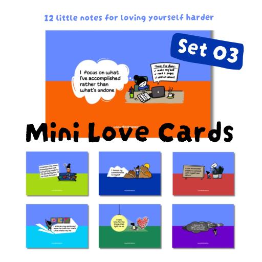 Mini Love Cards | 12 Cards · 3 Sets to Choose From - image 5