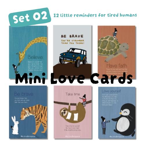 Mini Love Cards | 12 Cards · 3 Sets to Choose From - image 4