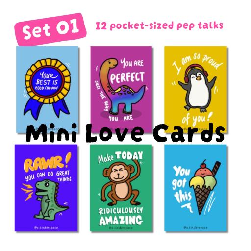 Mini Love Cards | 12 Cards · 3 Sets to Choose From - image 2