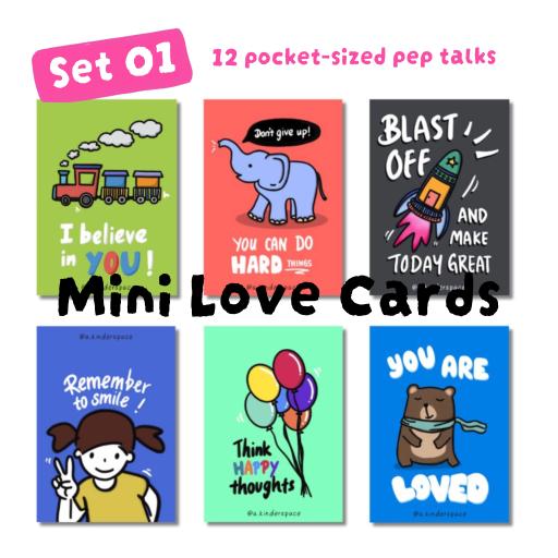 Mini Love Cards | 12 Cards · 3 Sets to Choose From - image 1