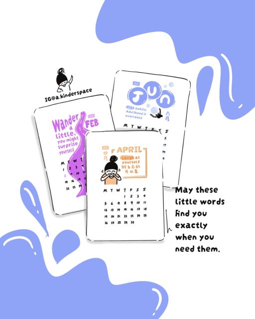 2027 Mini Calendar Cards (PRE-ORDER closed) - image 3