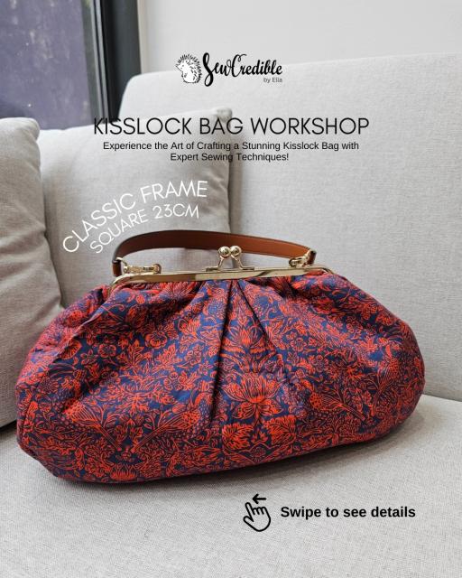 Kisslock Bag  Drafting and Sewing Workshop - image 4