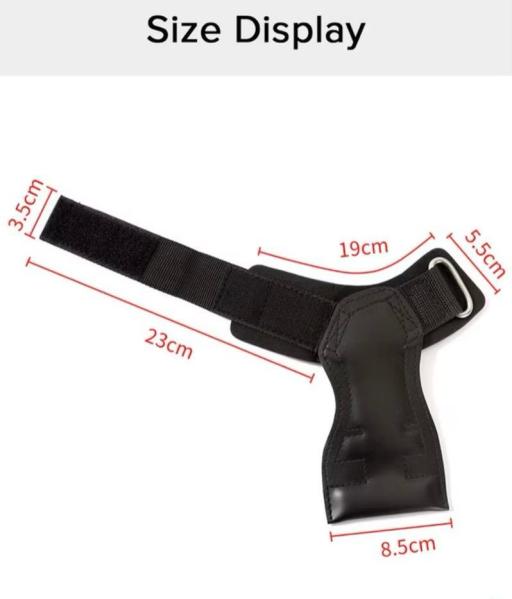 GYMHAUS Lifting Grips (Pair) - Black - image 3