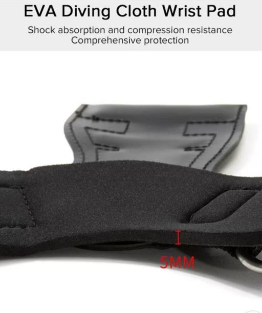 GYMHAUS Lifting Grips (Pair) - Black - image 4