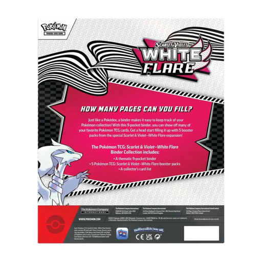 Scarlet & Violet White Flare Binder Collection Box - image 4
