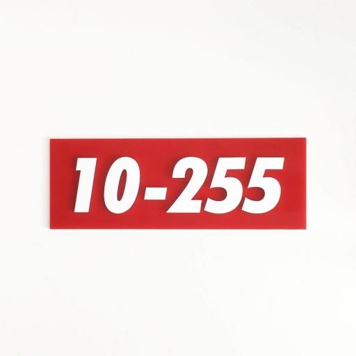 FTR - WHITE ON RED - image 1