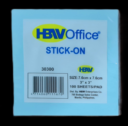 HBW Sticky Note 3x3 Pastel Colors - image 3