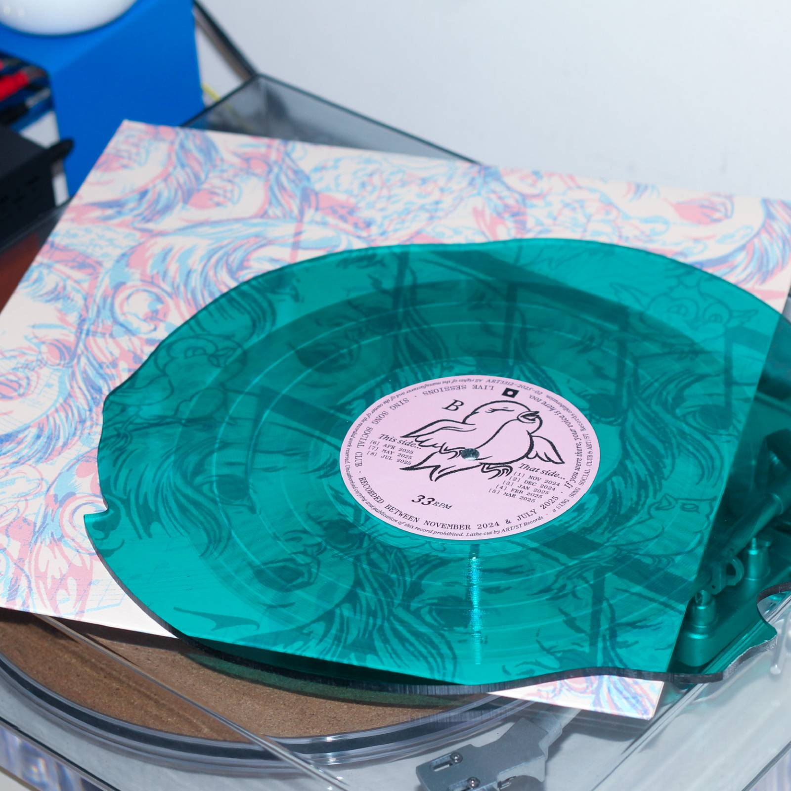 ART/ST x Sing Song Social Club x Kristal Melson - 1st Anniversary (Limited Edition Transparent Green)