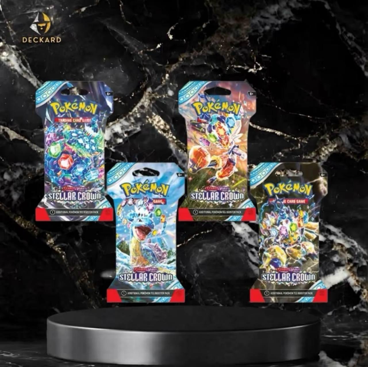 SV07 - Stellar Crown Sleeved Booster Pack