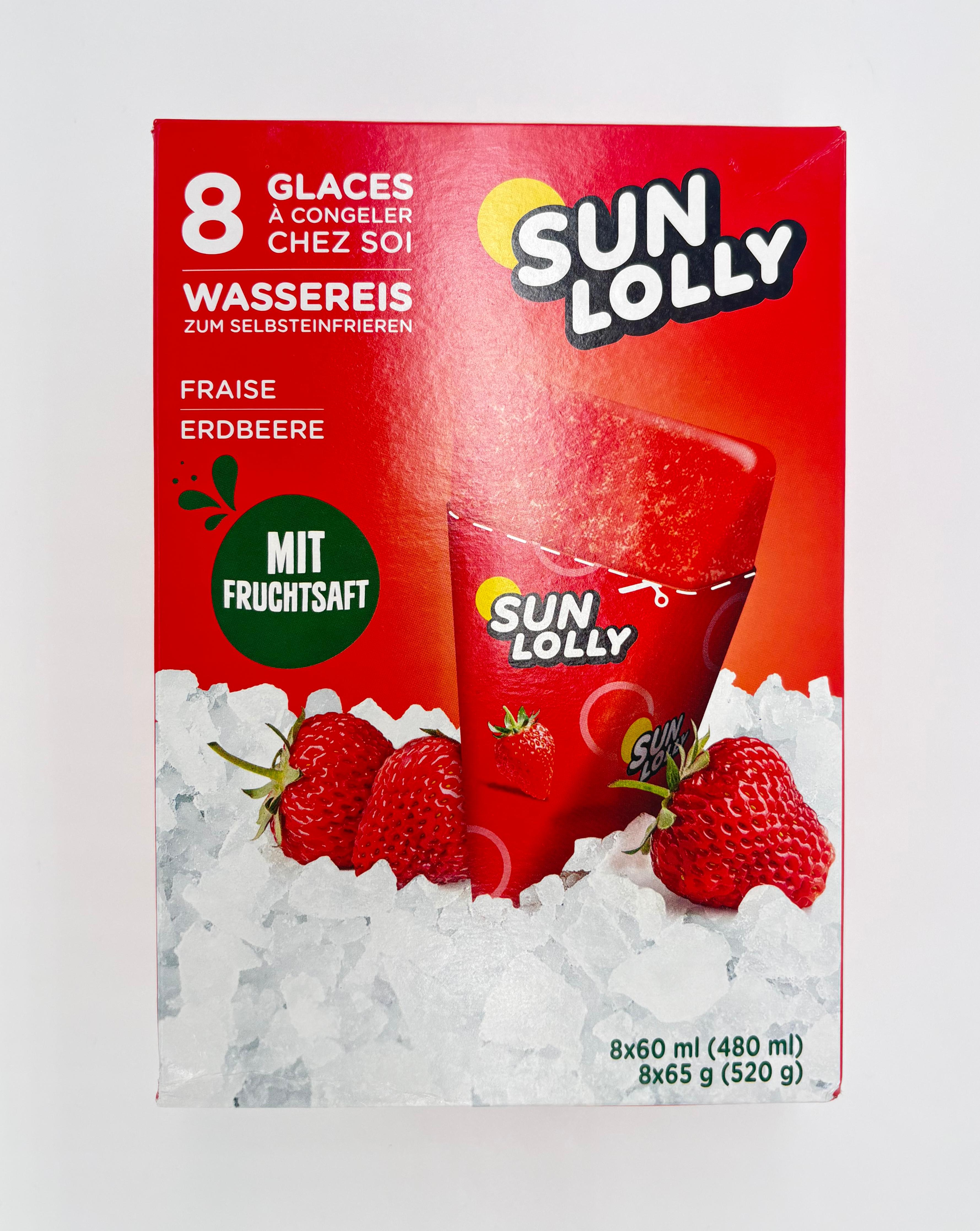 Sun Lolly Strawberry