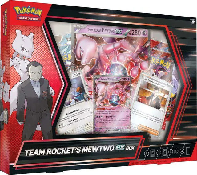 Team Rocket’s Mewtwo ex Box