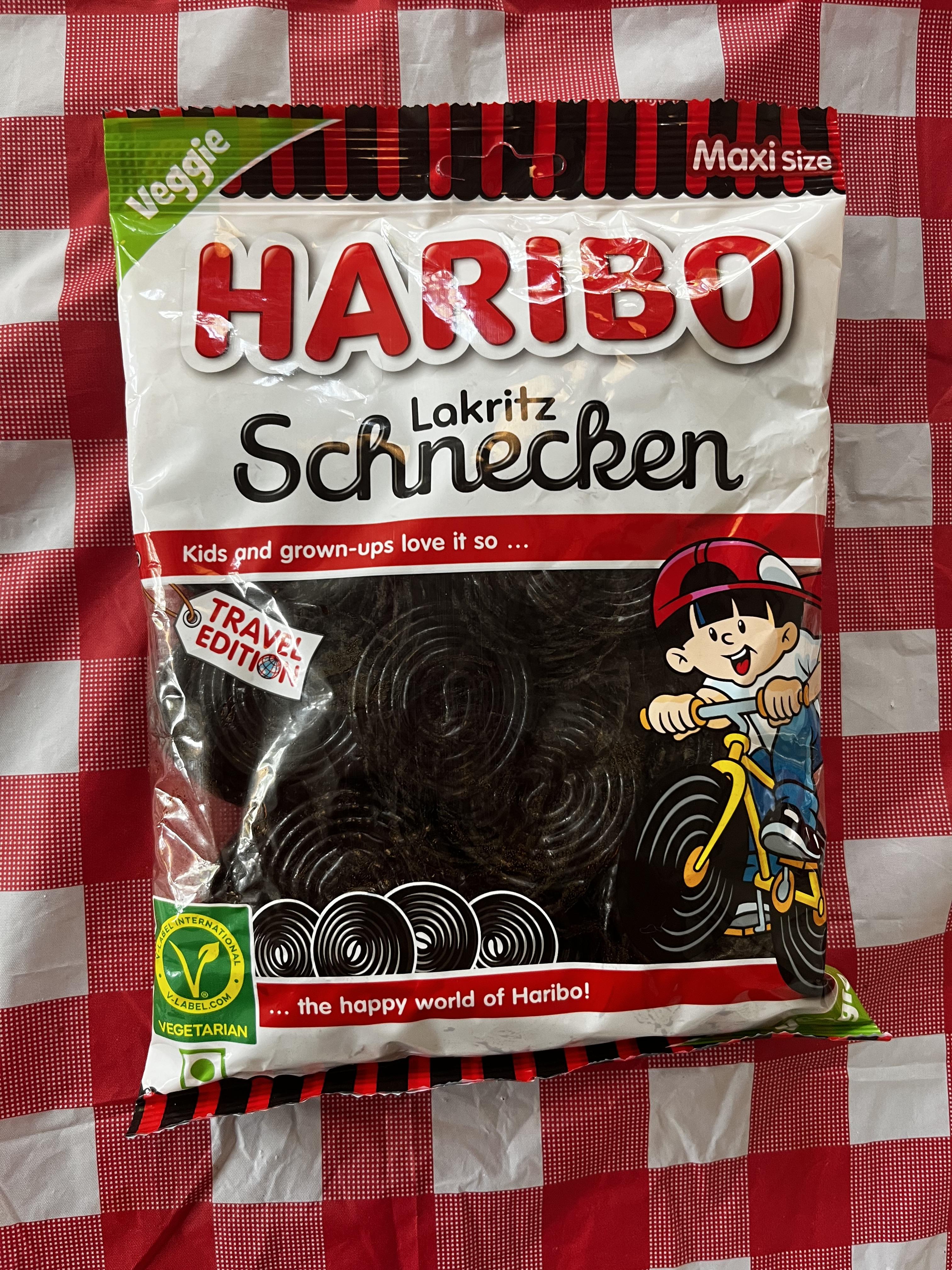 Liquorice Rotella 425g / Haribo - Liquorice Rotella 425g