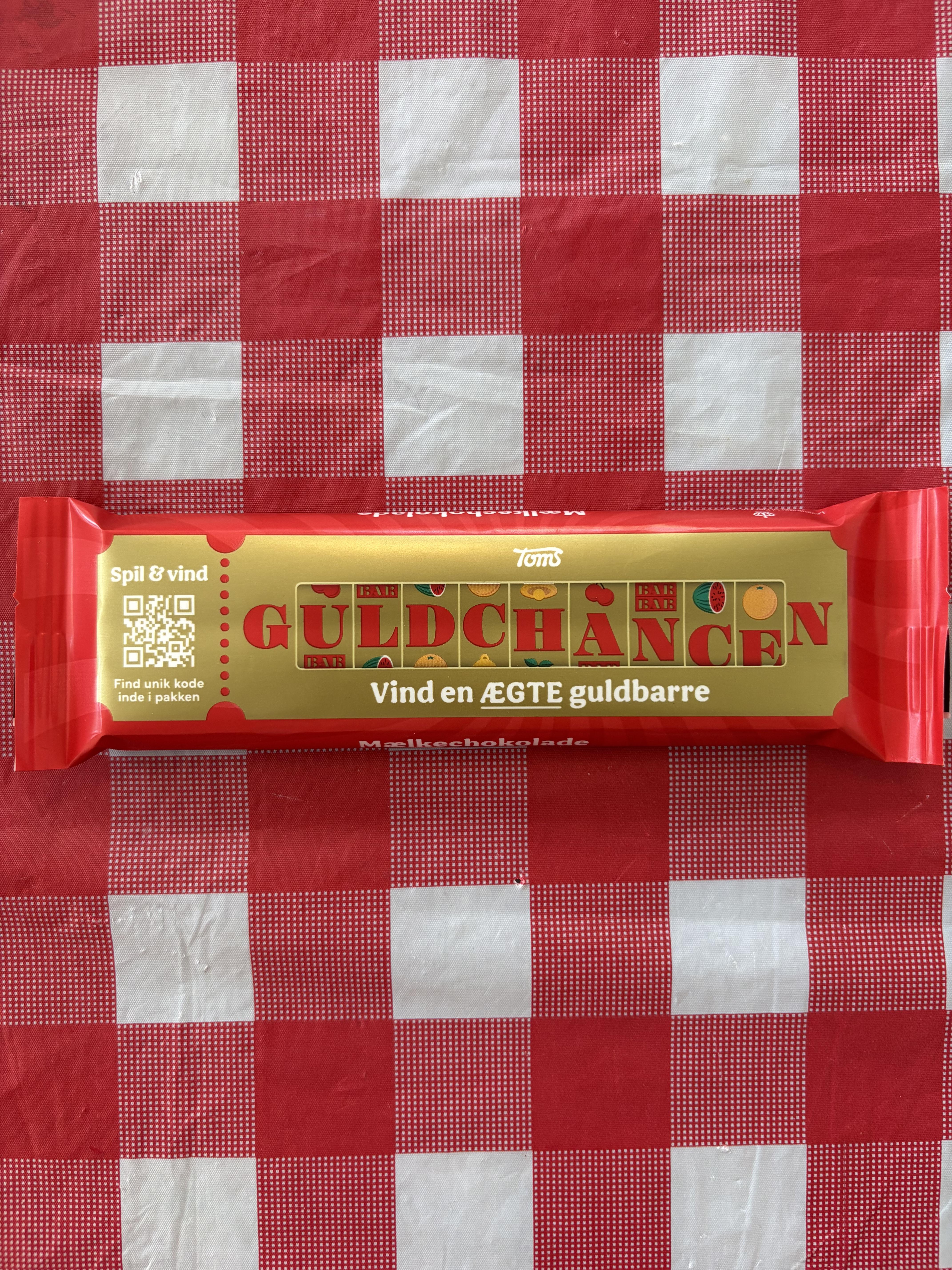 Guld Bar Milk Chocolate 45g - Toms