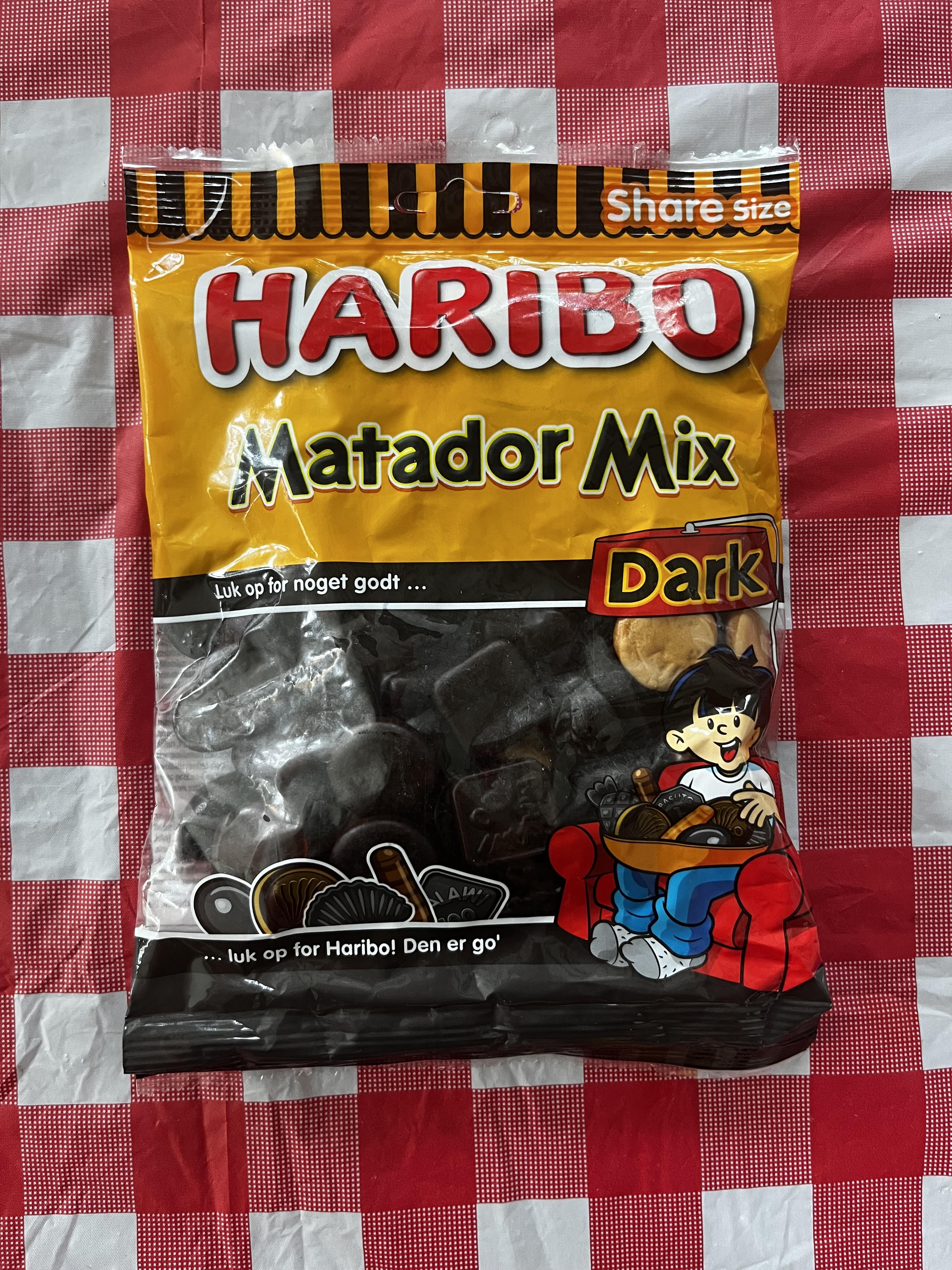 Matador Mix Dark 375g / Haribo - Matador Mix Dark 375g