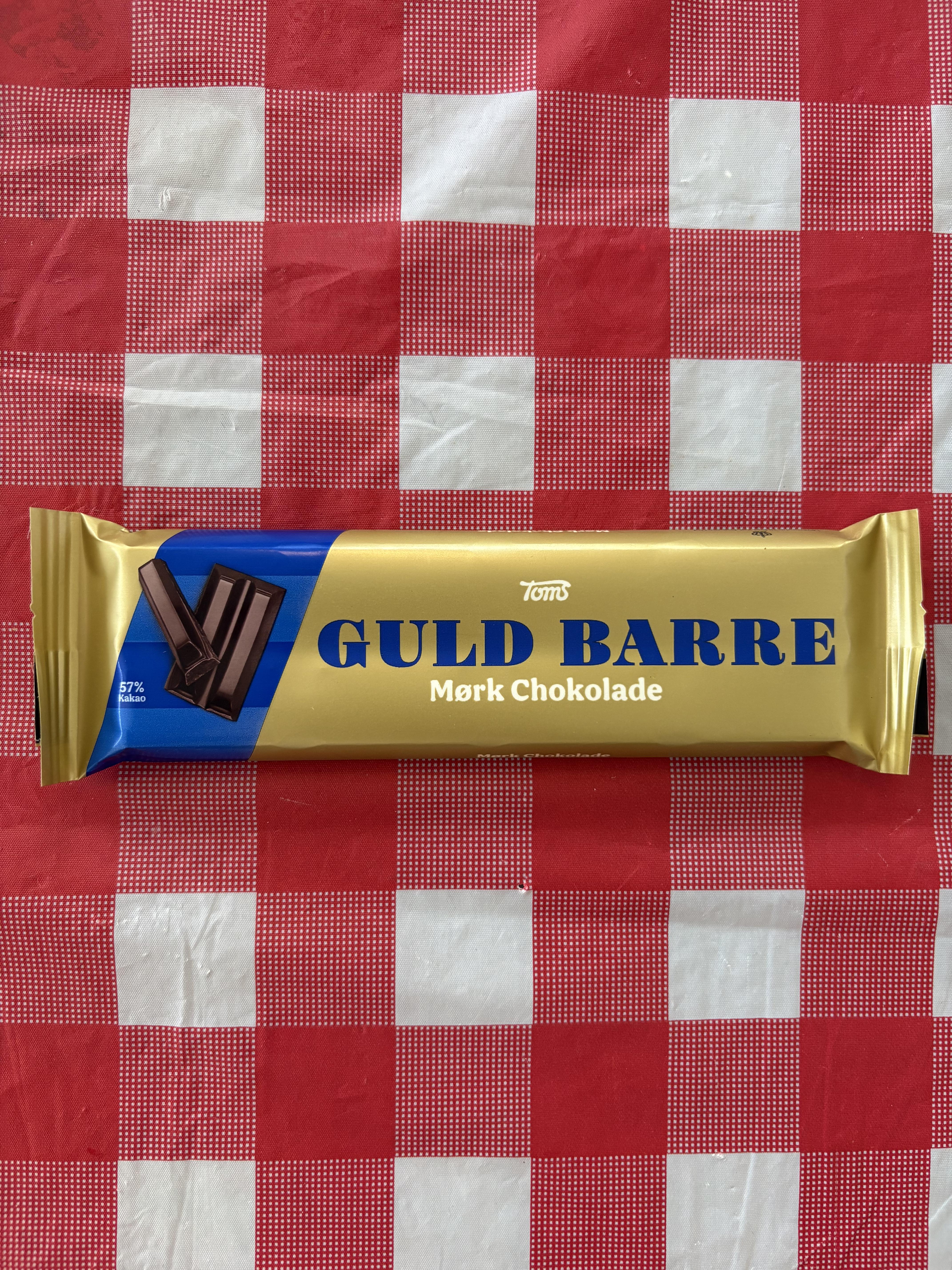 Guld Bar Dark Chocolate 45g - Toms