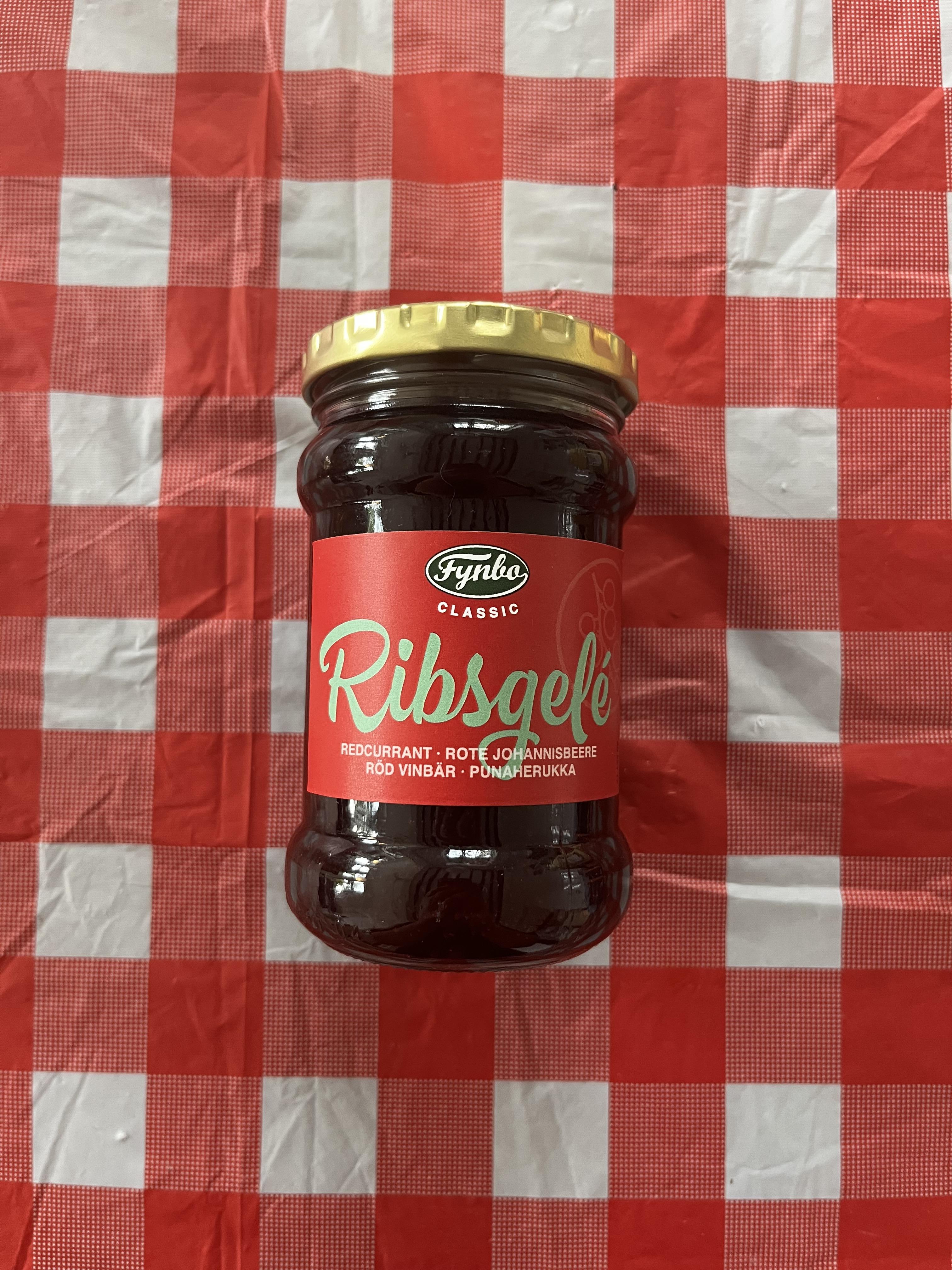 Ribsgele 340g / Fynbo - Red Currant Jam 340g
