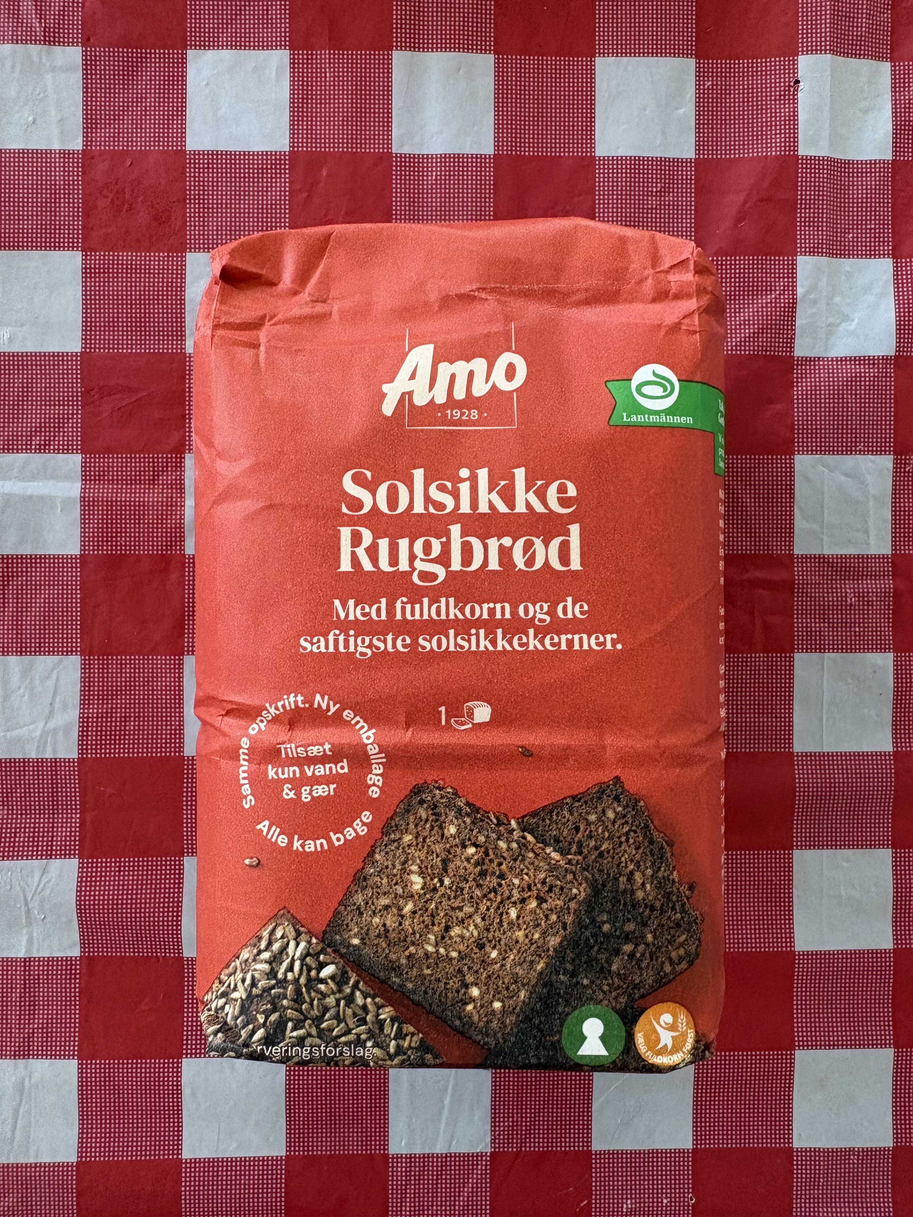 Amo Solsikke Rugbrød - Amo Rye Bread Mix
