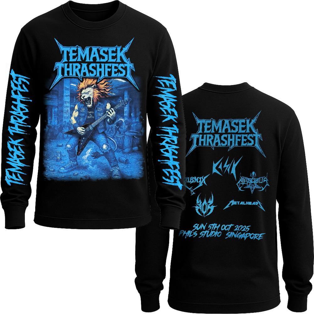Temasek Thrashfest longsleeve Tshirt