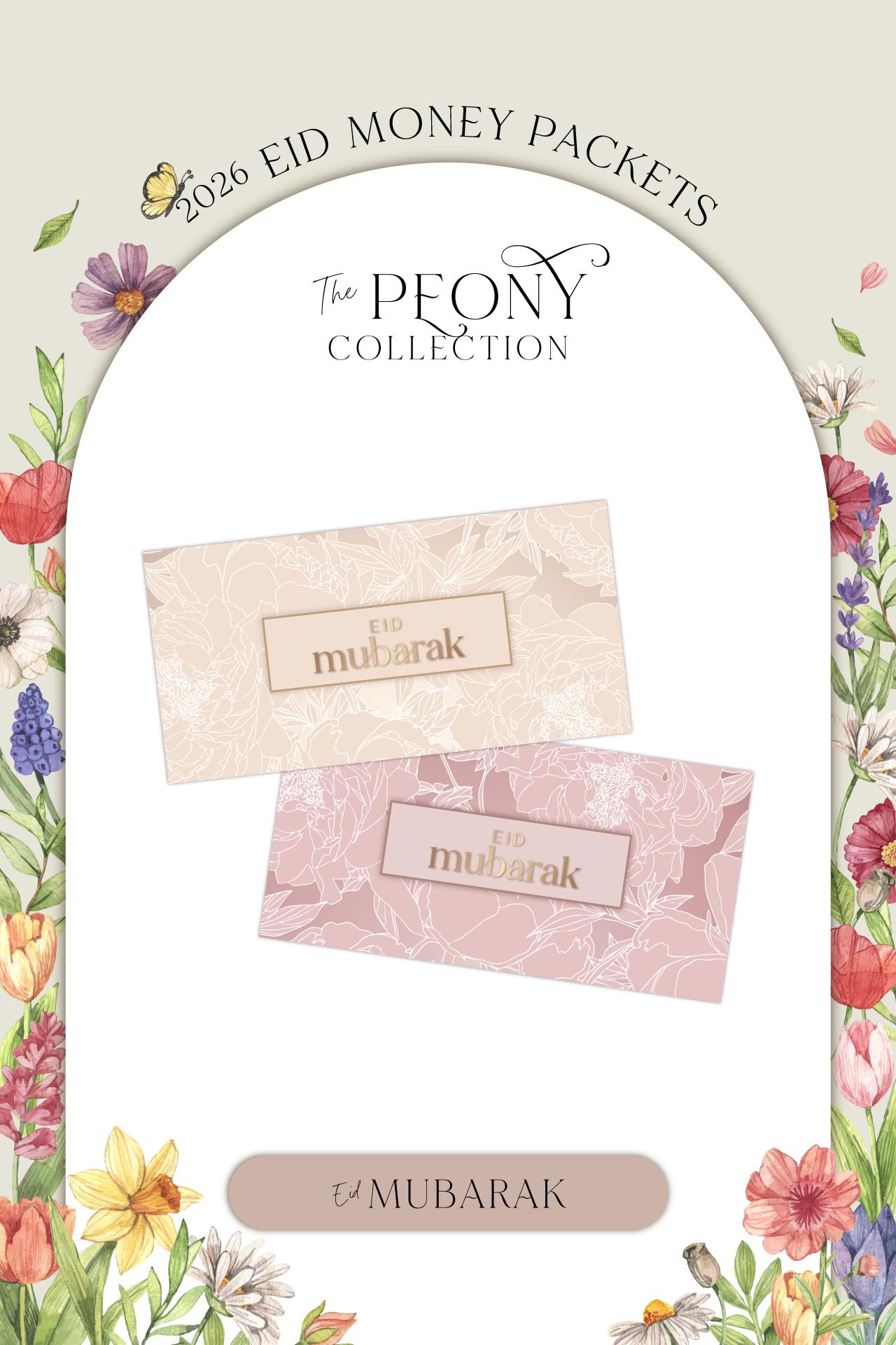 EID MUBARAK - THE PEONY COLLECTION