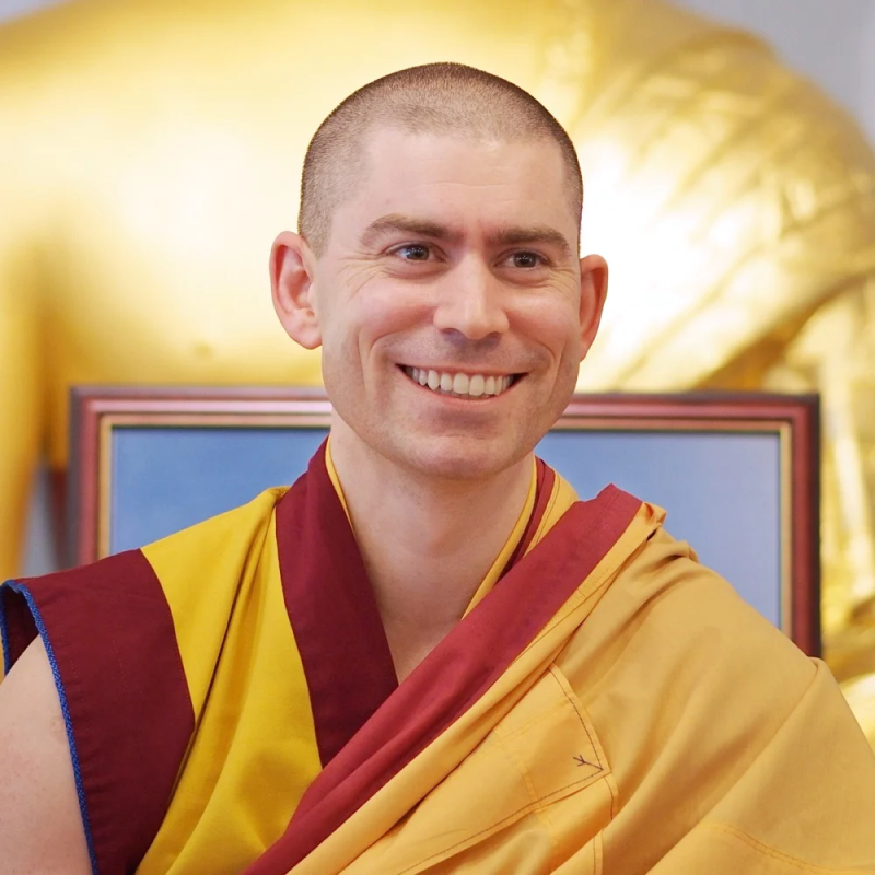 Principal Teacher of the Dharma Celebration – Gen Kelsang Rabten, National Spiritual Director of Australia, New Zealand and Southeast Asia