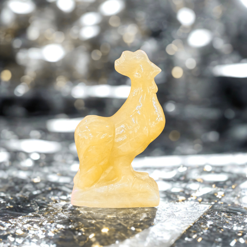 Rooster Crystal Statue II