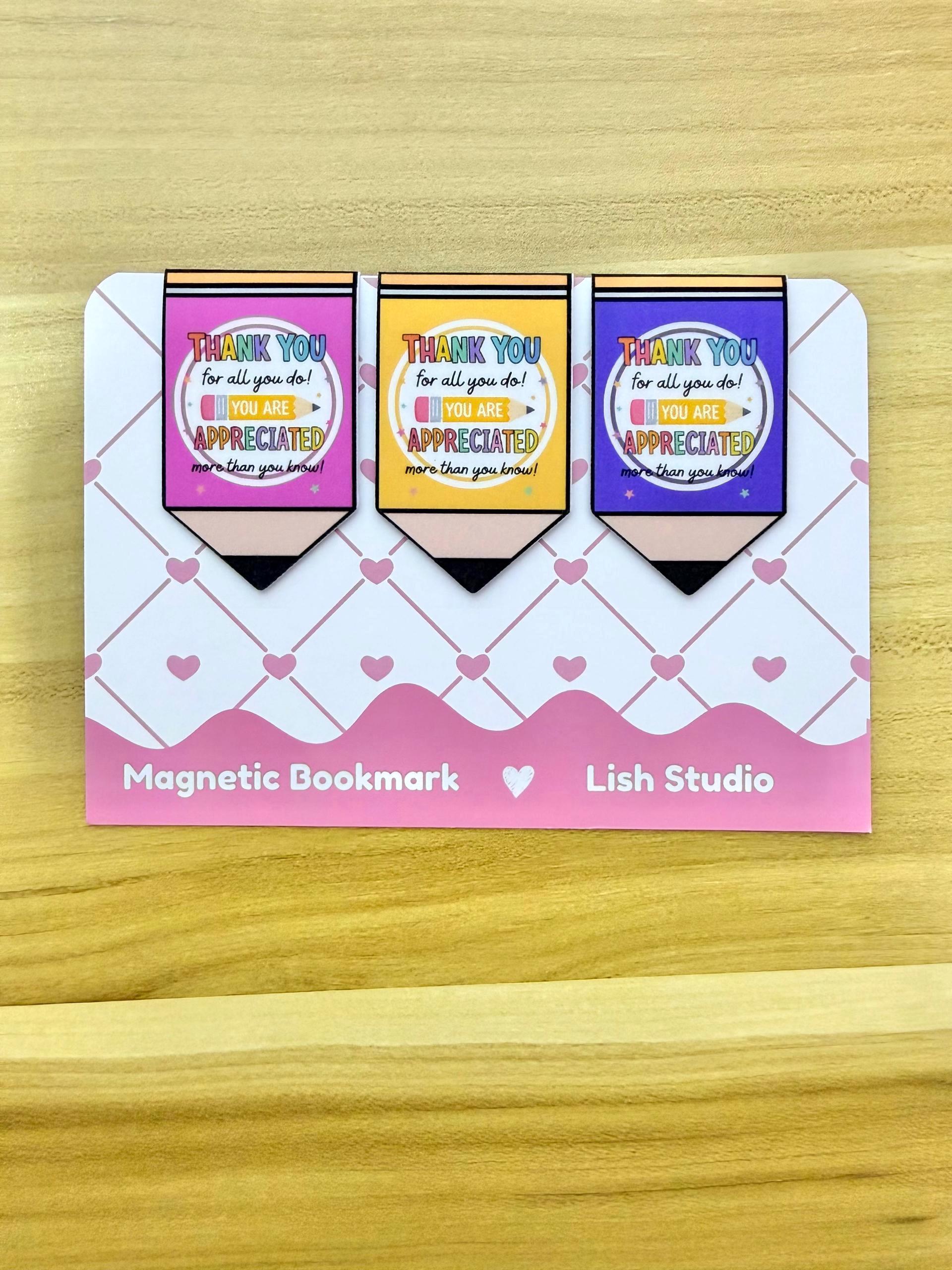 Magnetic Bookmarks: Big Pencil