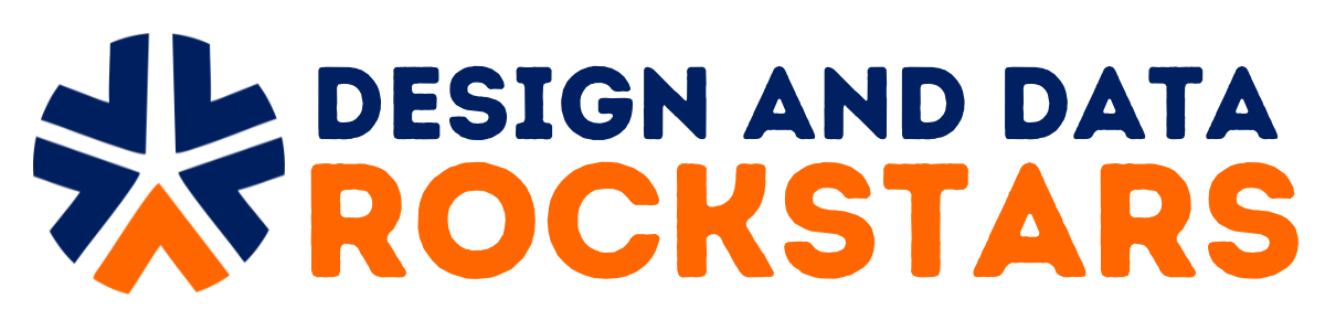 Design and Data Rockstars logo