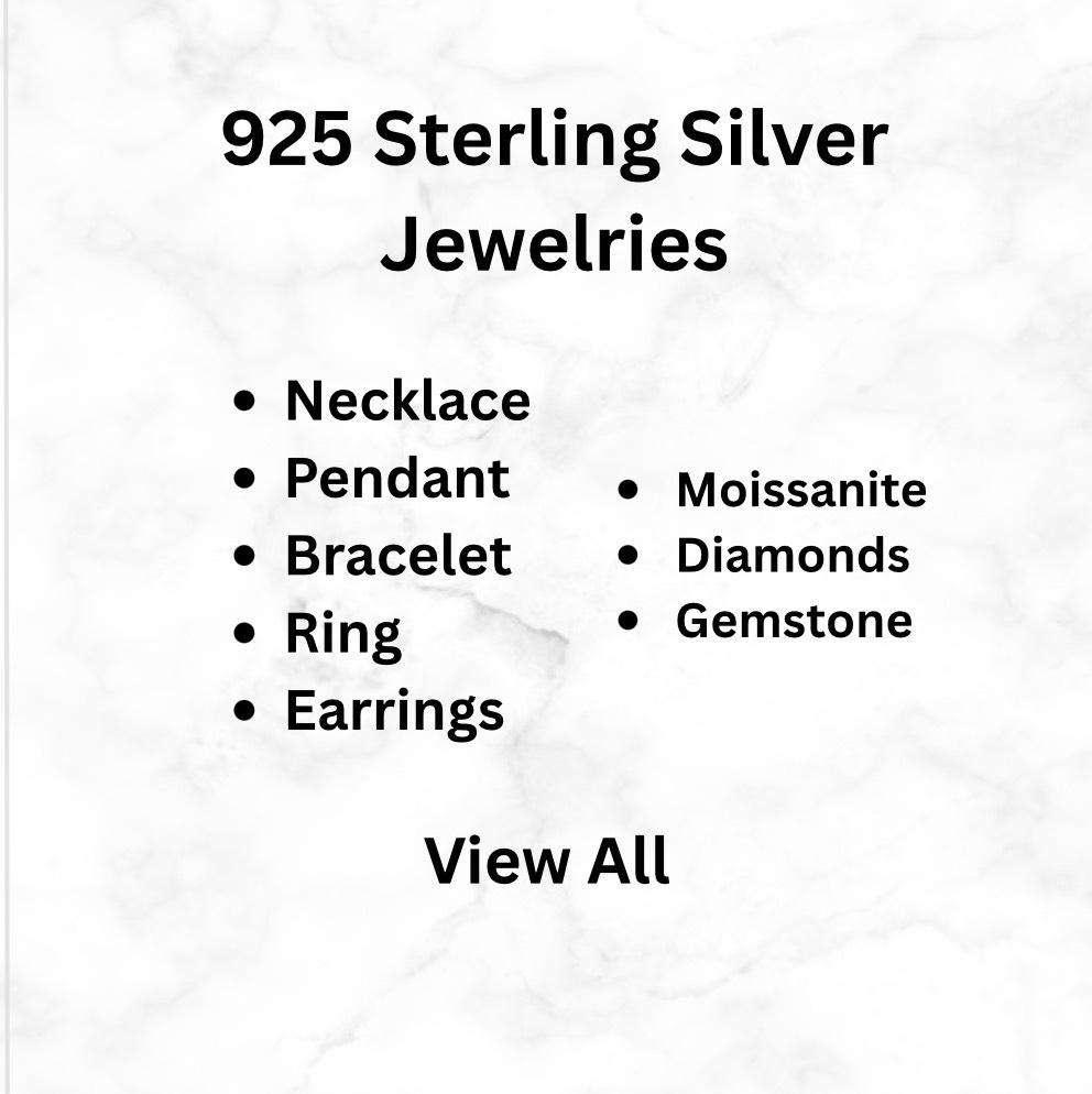 925 Sterling Silver Jewelry