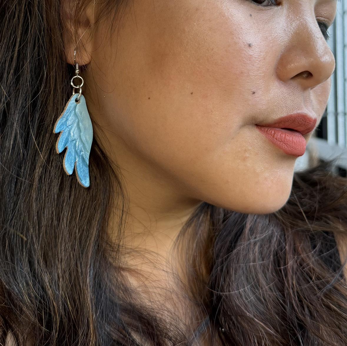 Wing earrings