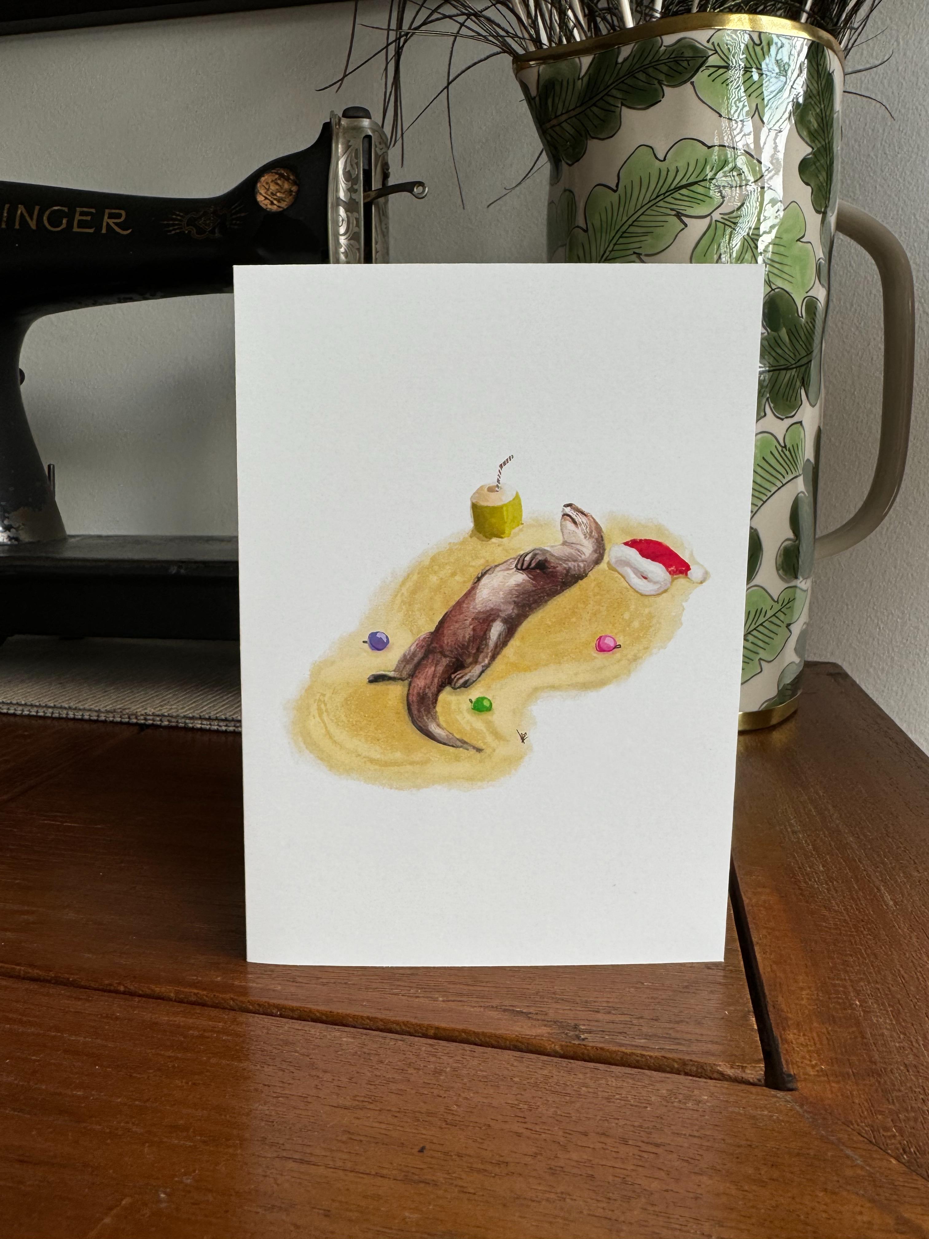 Christmas Greeting cards- Ottercolours