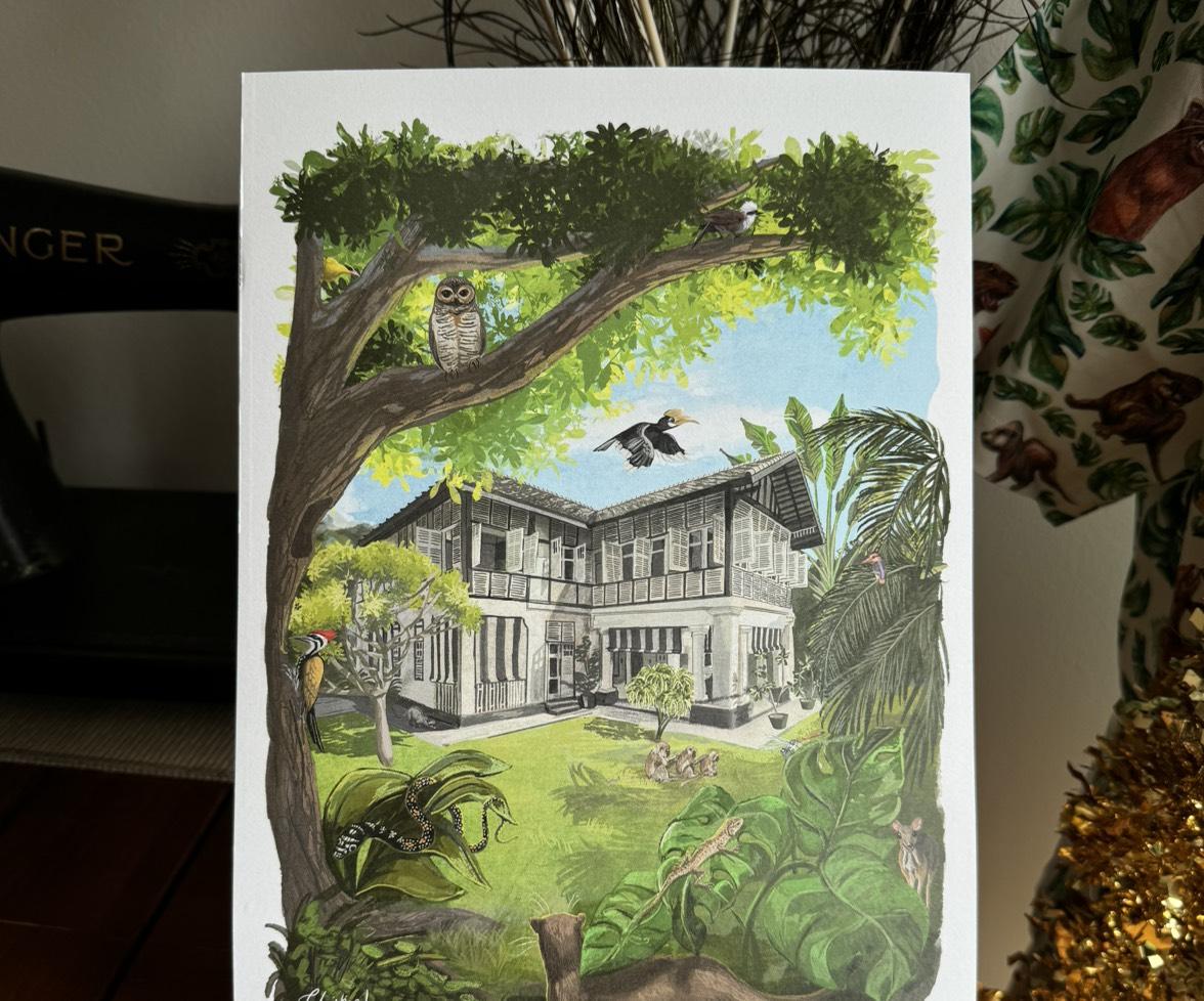 Menagerie print