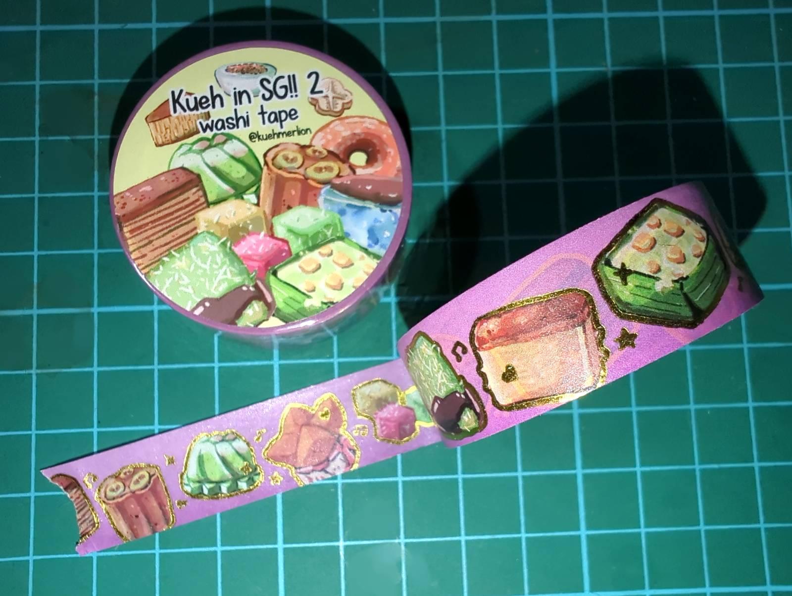 Kueh in SG Washi Tape