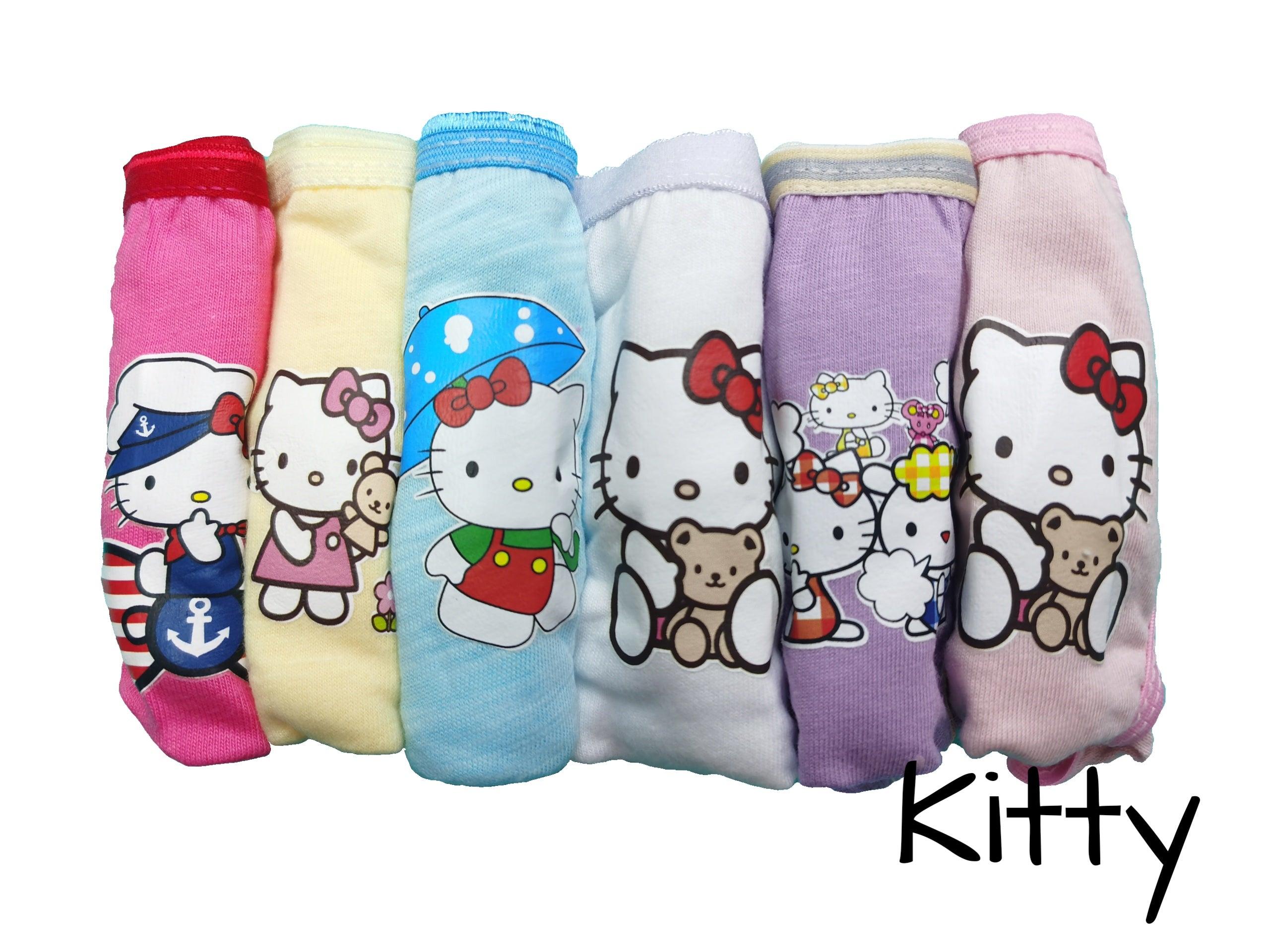 Cartoon Kids Underwear Panties - Girl (UnicornLOLFrozenPonyStellalouKuromi) [Small Cutting]