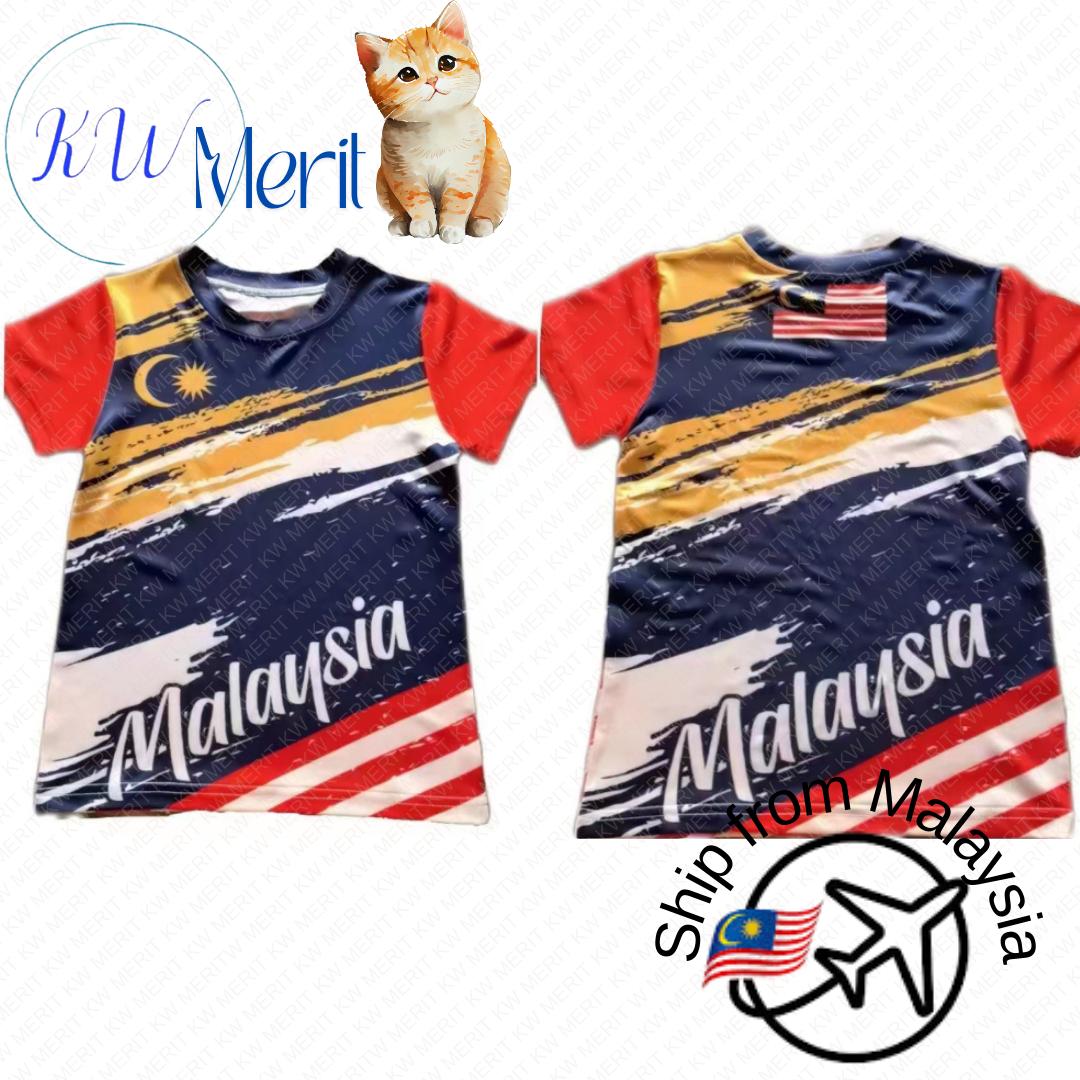 [KW Merit] Baju Merdeka Baju Melayu Baju Kurung Budak Hari Malaysia Hari Merdeka Event Children Kids