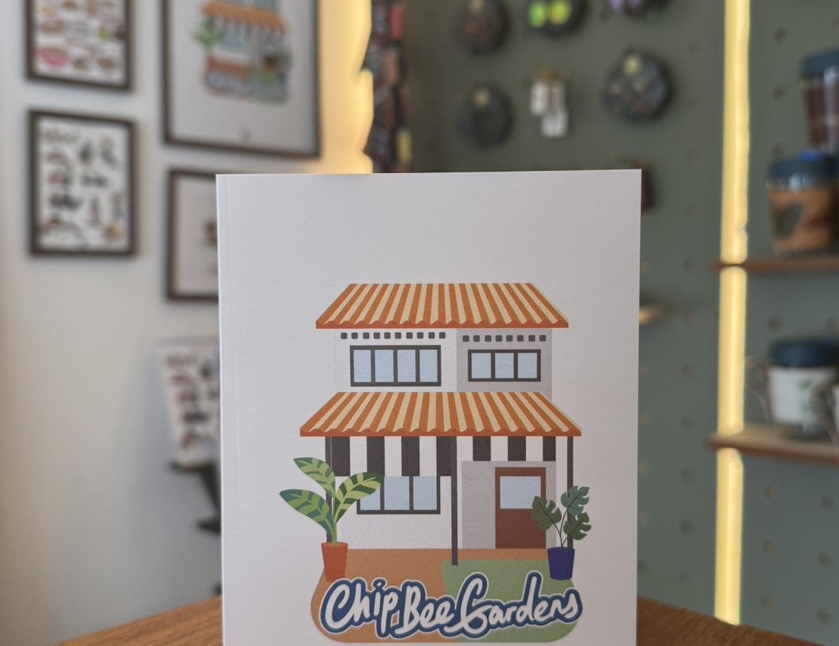 Chip bee gardens print