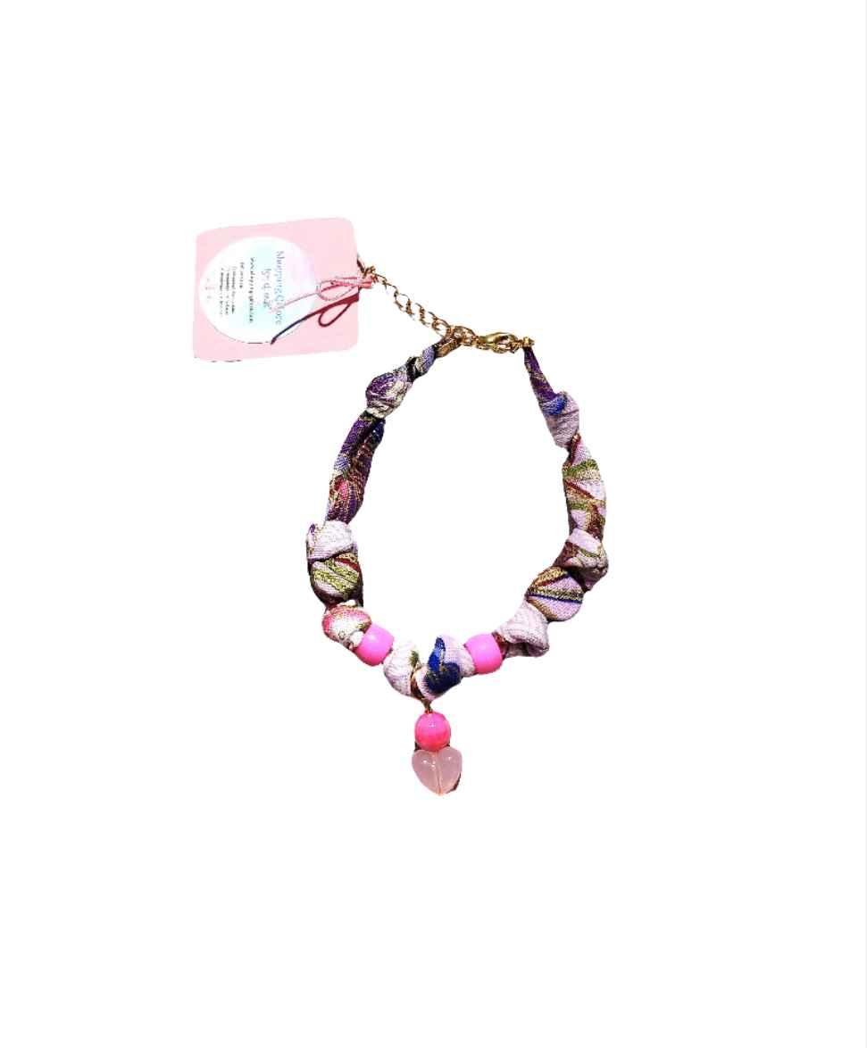 Stylish Fabric Fusion Bracelet