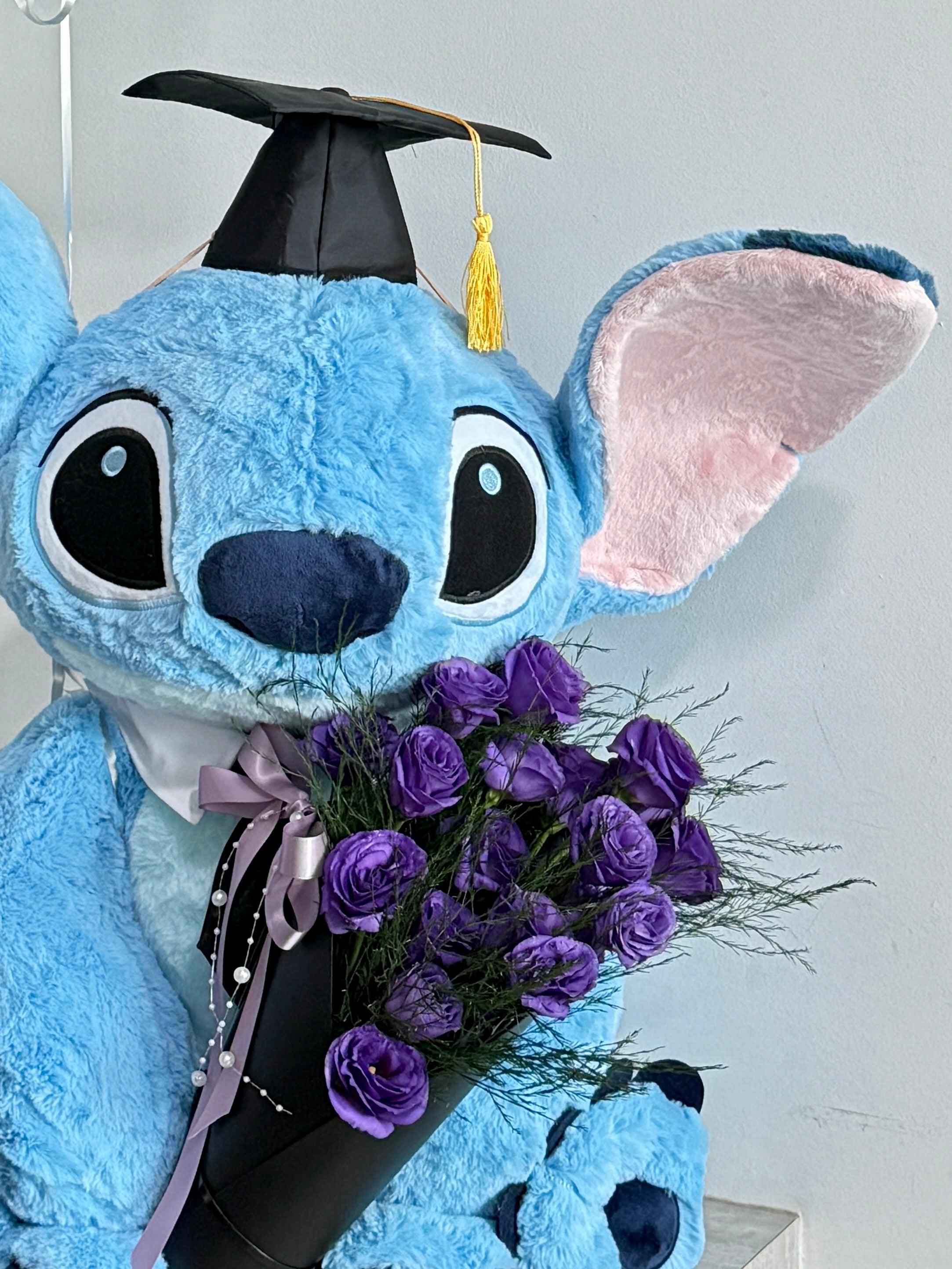 Stitch Graduation Flower | Custom Pre-Order Floral Bundle