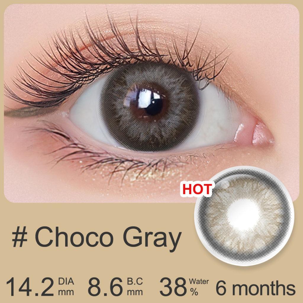 Magister Softlens 14.2 mm Mata Normal softlens grey Lensa Kontak Bergaya Soflens Murah Lensa Warna