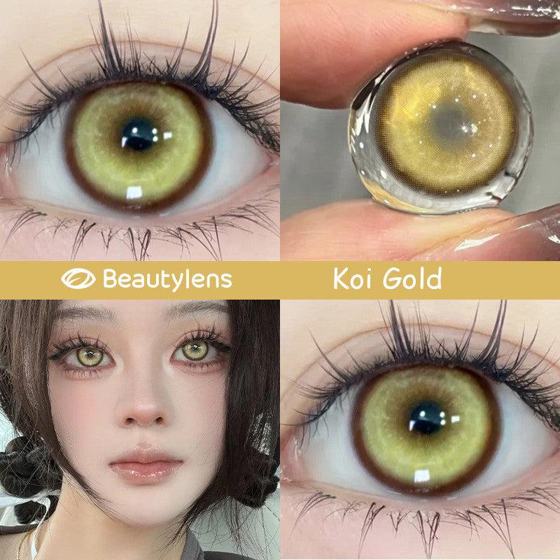 Live39 Basque Rose 14.2mm BeautyLens | Dual-Color: Red & Blue | Normal & Minus Powers