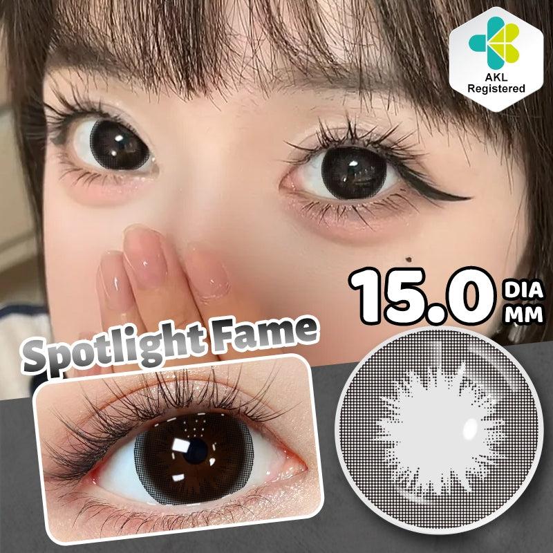 MysticEyes 15.0mm Big Eye Supersize Colored Contact Lenses - Enlarging & Natural Effect (Includes Free Lens Case)