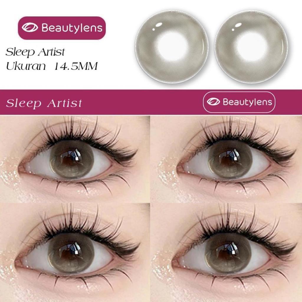 BEAUTYLENS Live33 Sleep Artist 14.5mm | Red & Blue Fresh New Color | Normal & Minus | Douyin Style