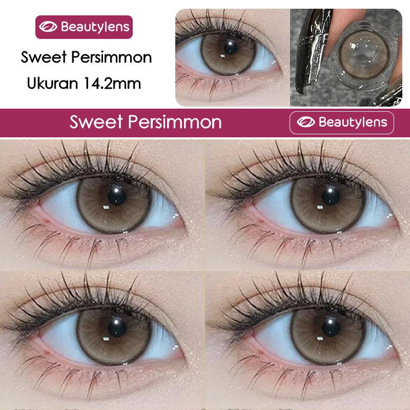 BEAUTYLENS Live Sweet Persimmon 14.2mm | Brown Colored Lenses | Normal & Minus (-0.50 to -8.00)