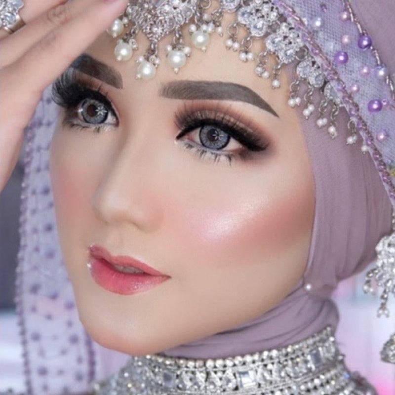 TOPGEL MAKI Series 14.5mm Softlens | Normal to High Minus Powers (-0.50 to -10.00) | Grey, Brown, Blue