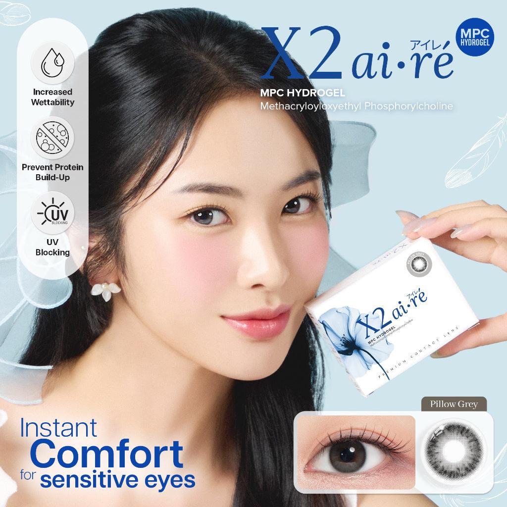 X2 AIRE Softlens - Pillow Grey