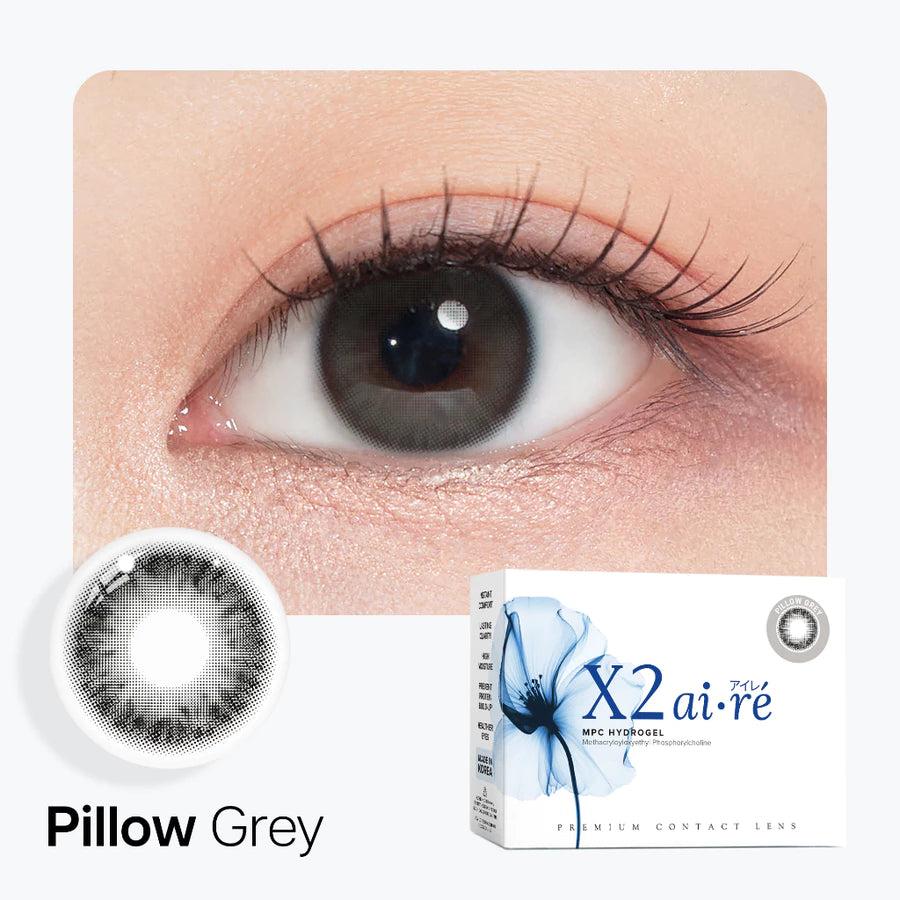 X2 Softlens X2 Aire Series Pillow Grey | Pillow Ash | Pillow Brown | Soflens Natural Minus